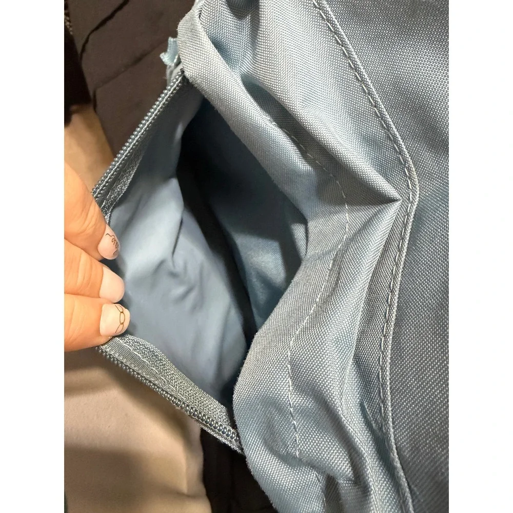 Fjallraven Kanken Classic Backpack Light Blue Vinylon F School Travel Bag